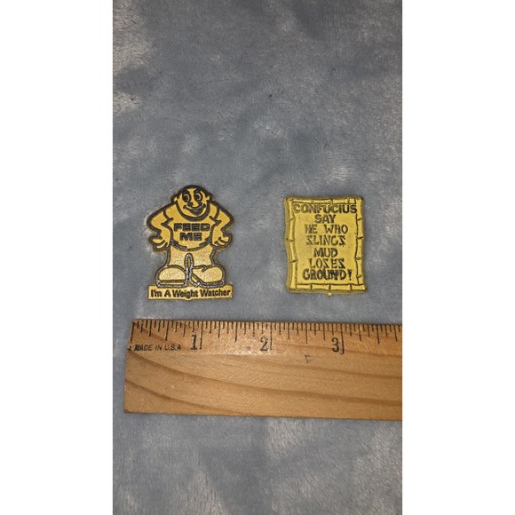 Other - VTG Magnetic Novelties Magnets Feed Me I'm A Weight Watcher